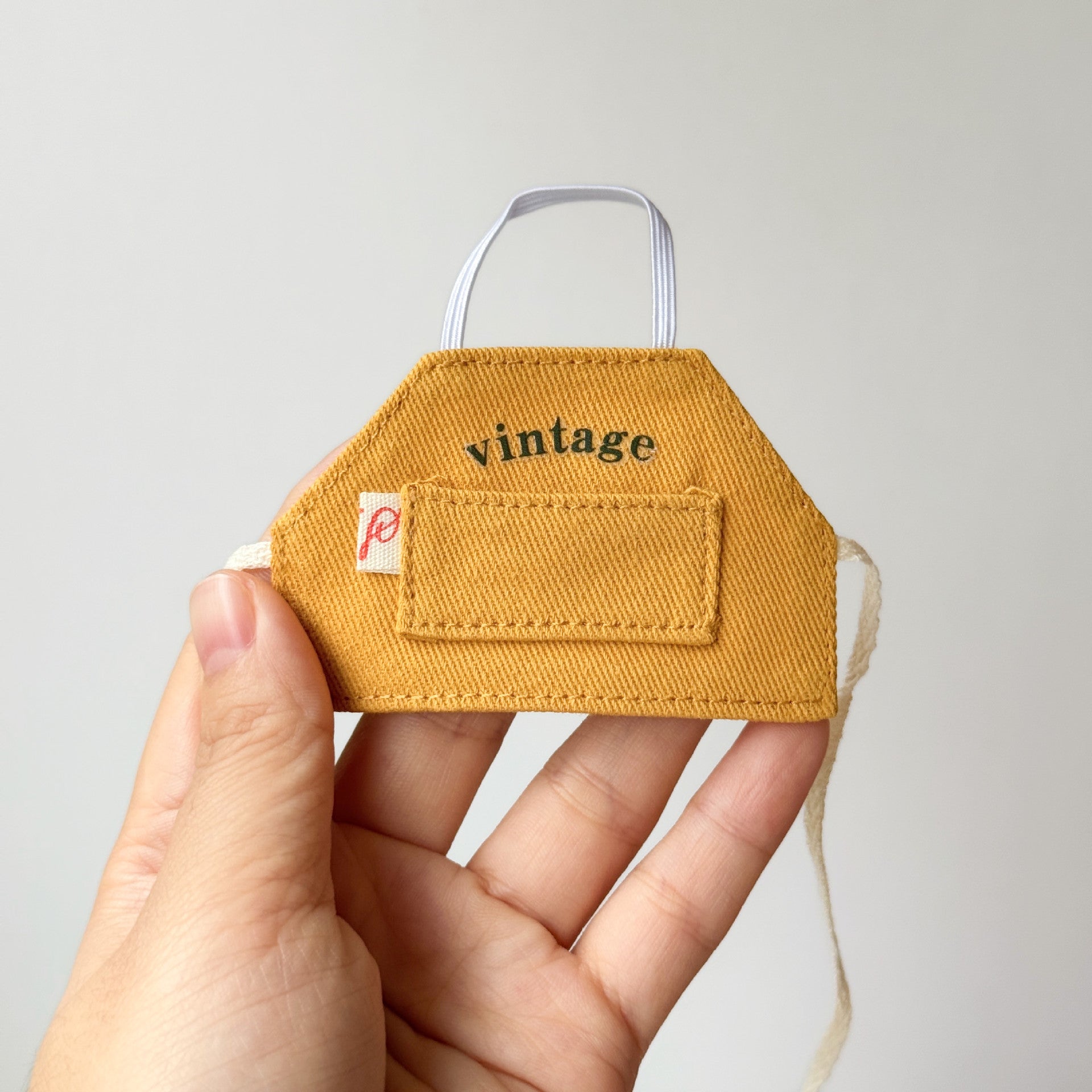 17cm Laboo doll clothes retro apron 10cm doll clothes mini doll apron